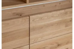 Vetrina alta 2 ante destra in legno naturale massello oliato