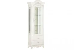 Vetrina classica in legno avorio con apertura a destra BELLA 925