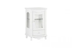 Vetrina stile provenzale bianca a 1 anta Princess 860